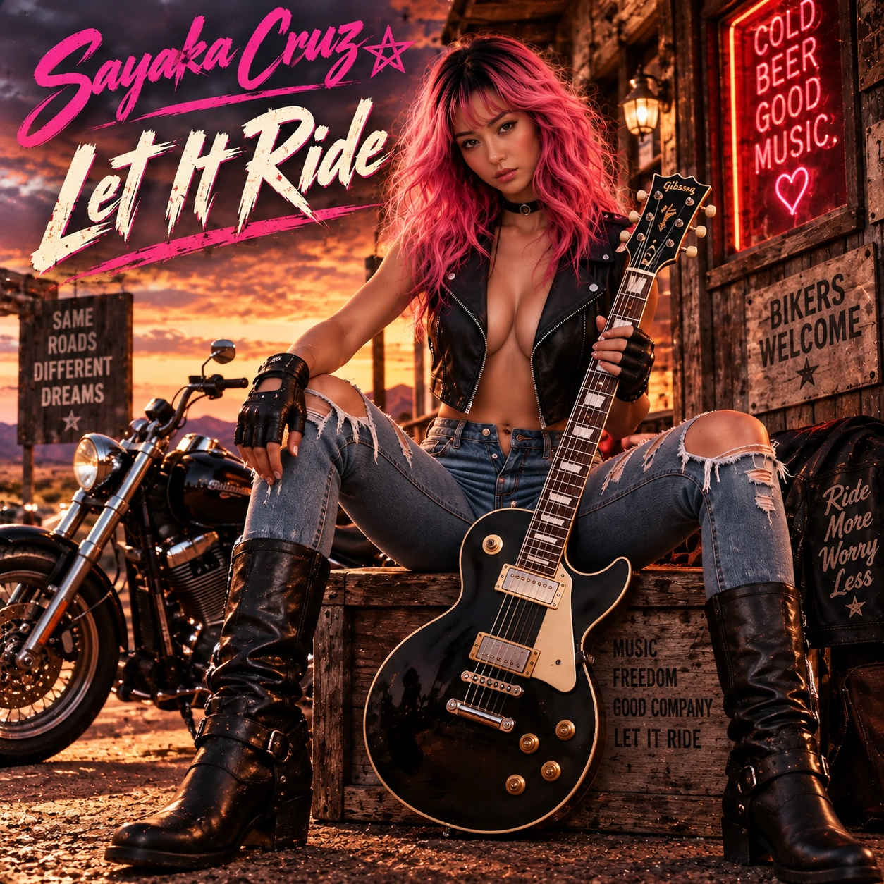Let It Ride by Sayaka Cruz