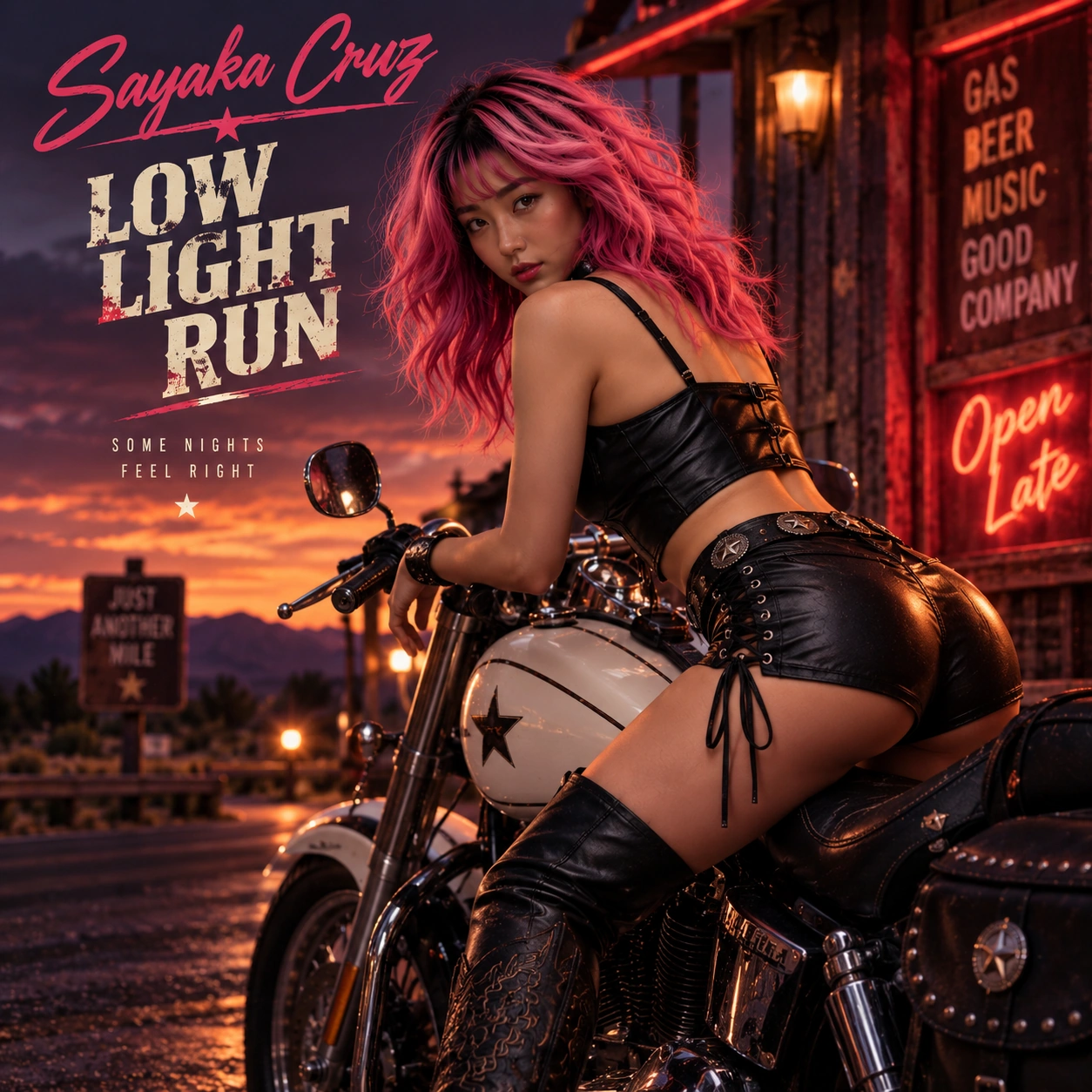 Low Light Run by Sayaka Cruz